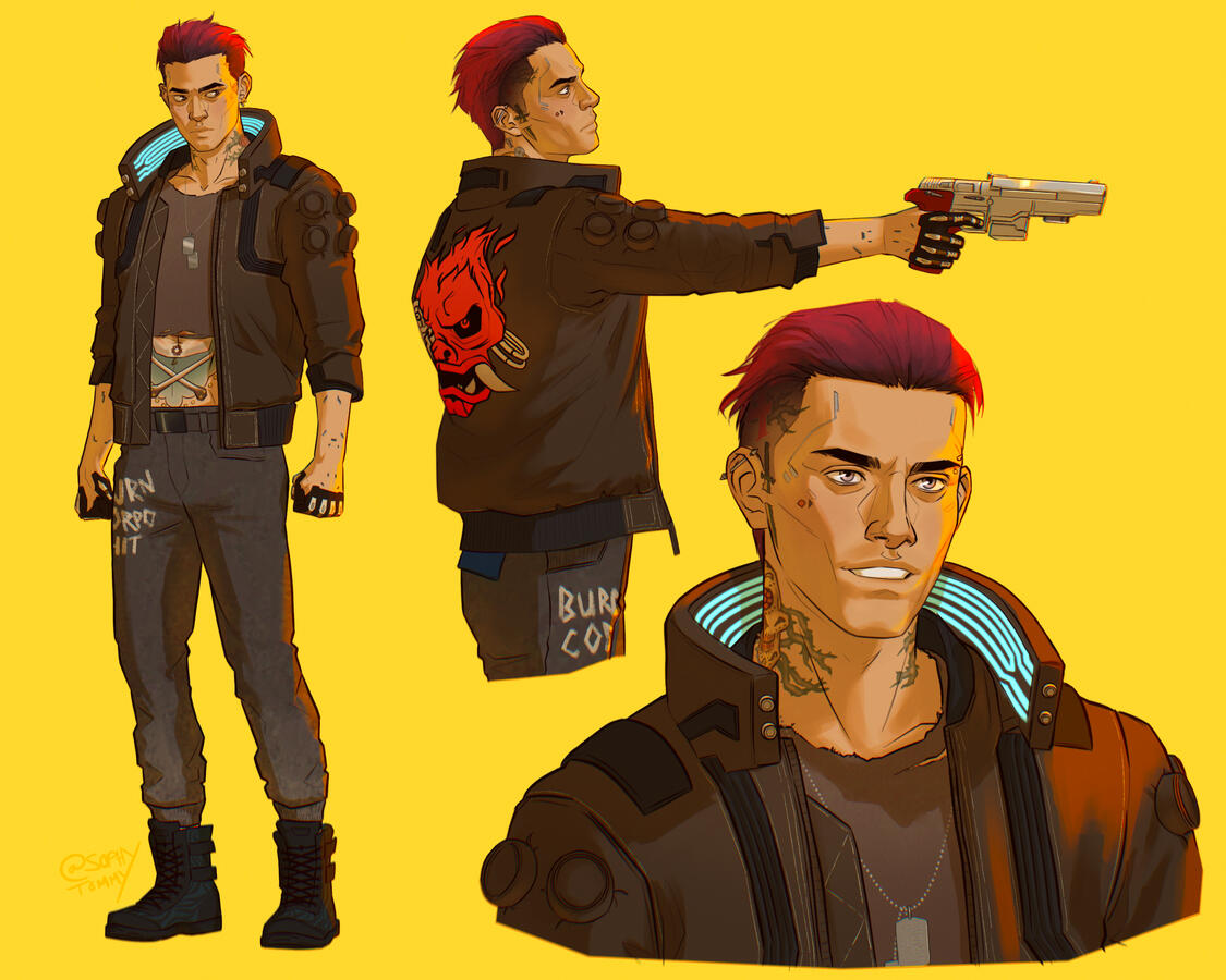 ref sheet by @sophytommy